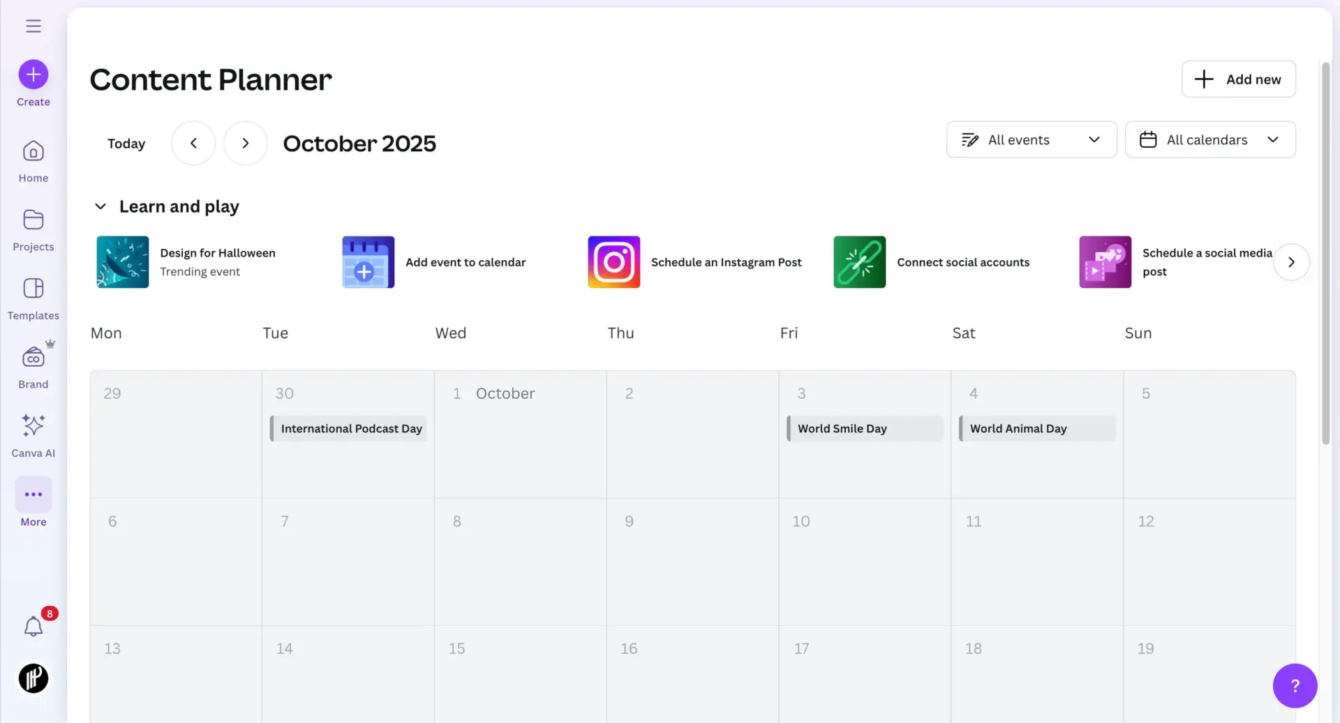 Canva Planner