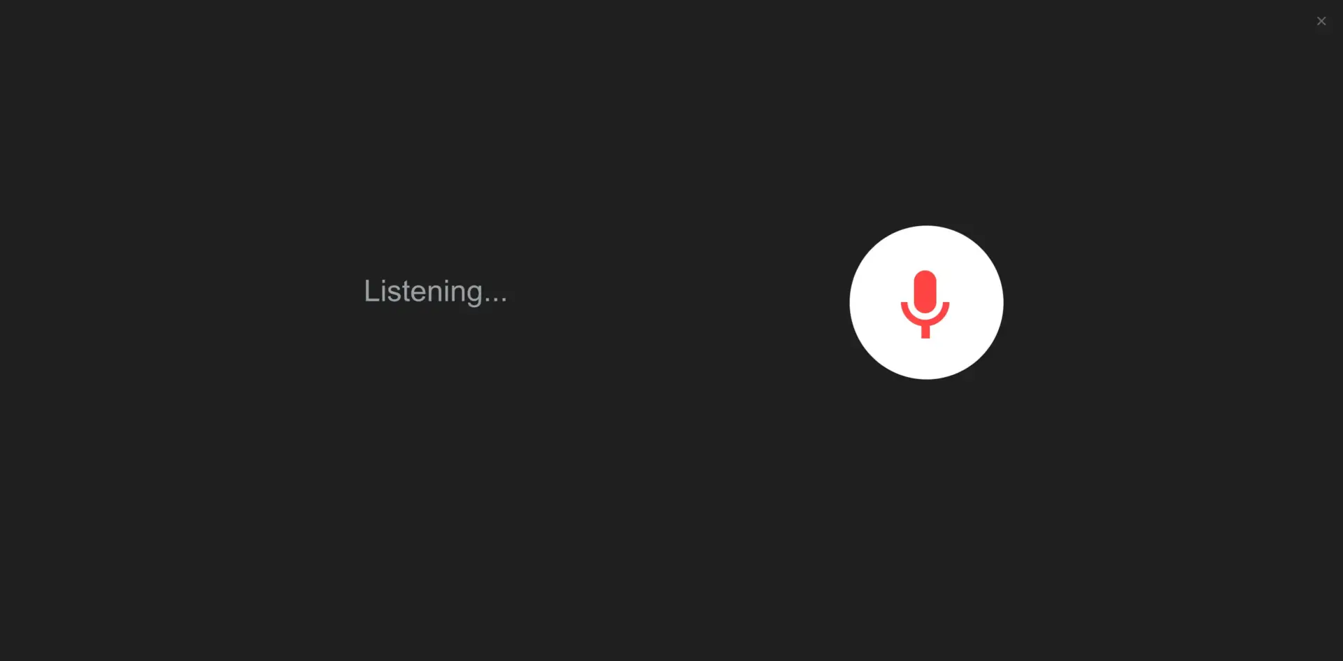 Google - voice search integration